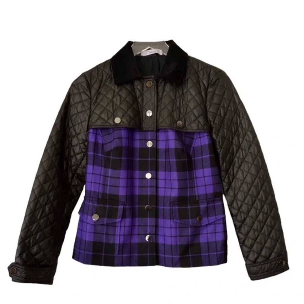 February SALE New Size 8 Plaid wool jacket from the Per Se Collection